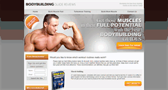 Desktop Screenshot of best-body-building-guides.com