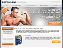 Tablet Screenshot of best-body-building-guides.com